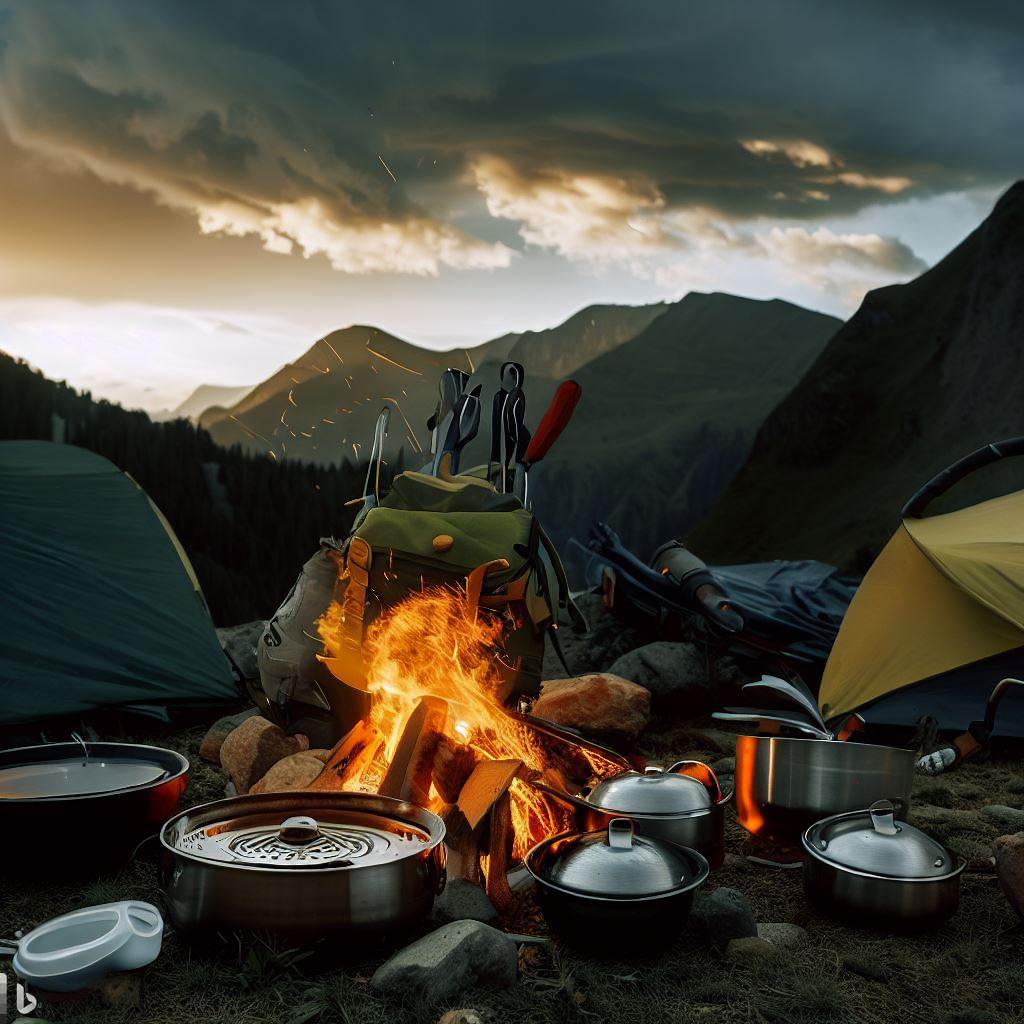 Camping Cookware Set